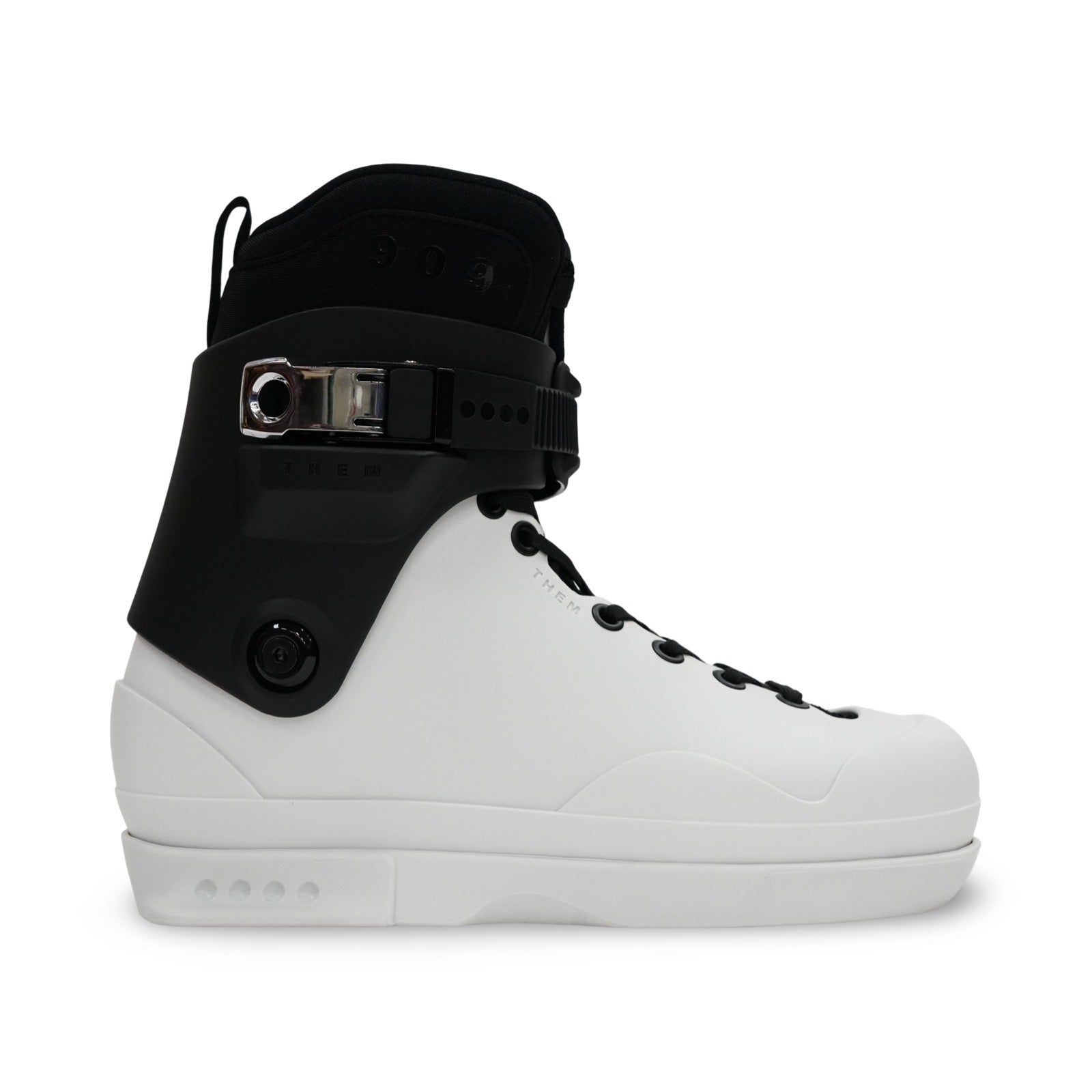 909 White Boot Only - NEW 909 INTUITION LINER - BLACK CUFFS