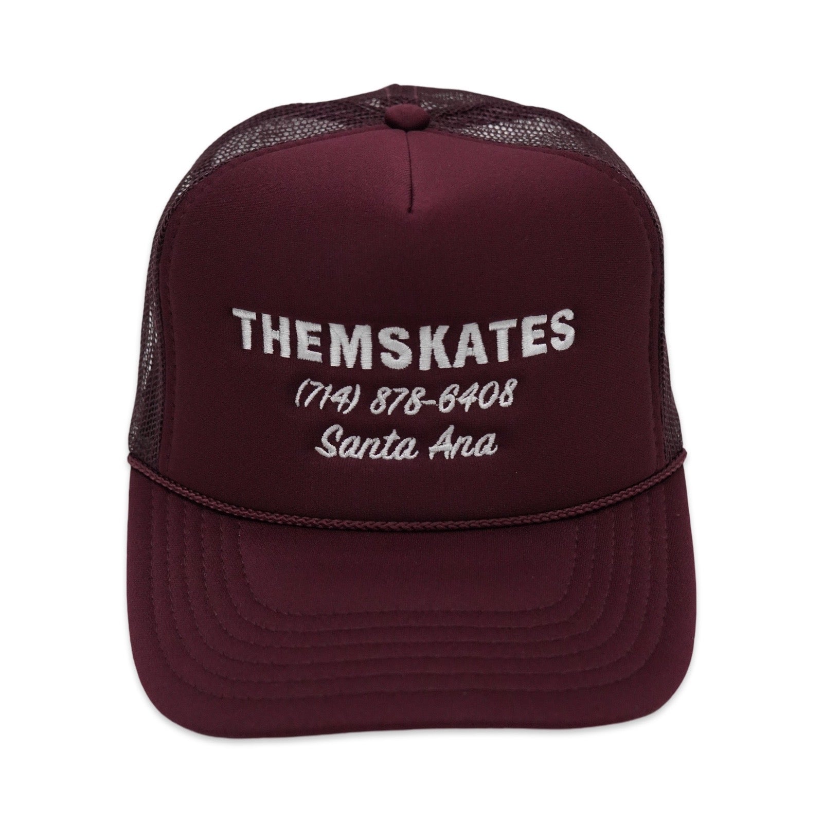 Them Skates Trucker - Burgandy