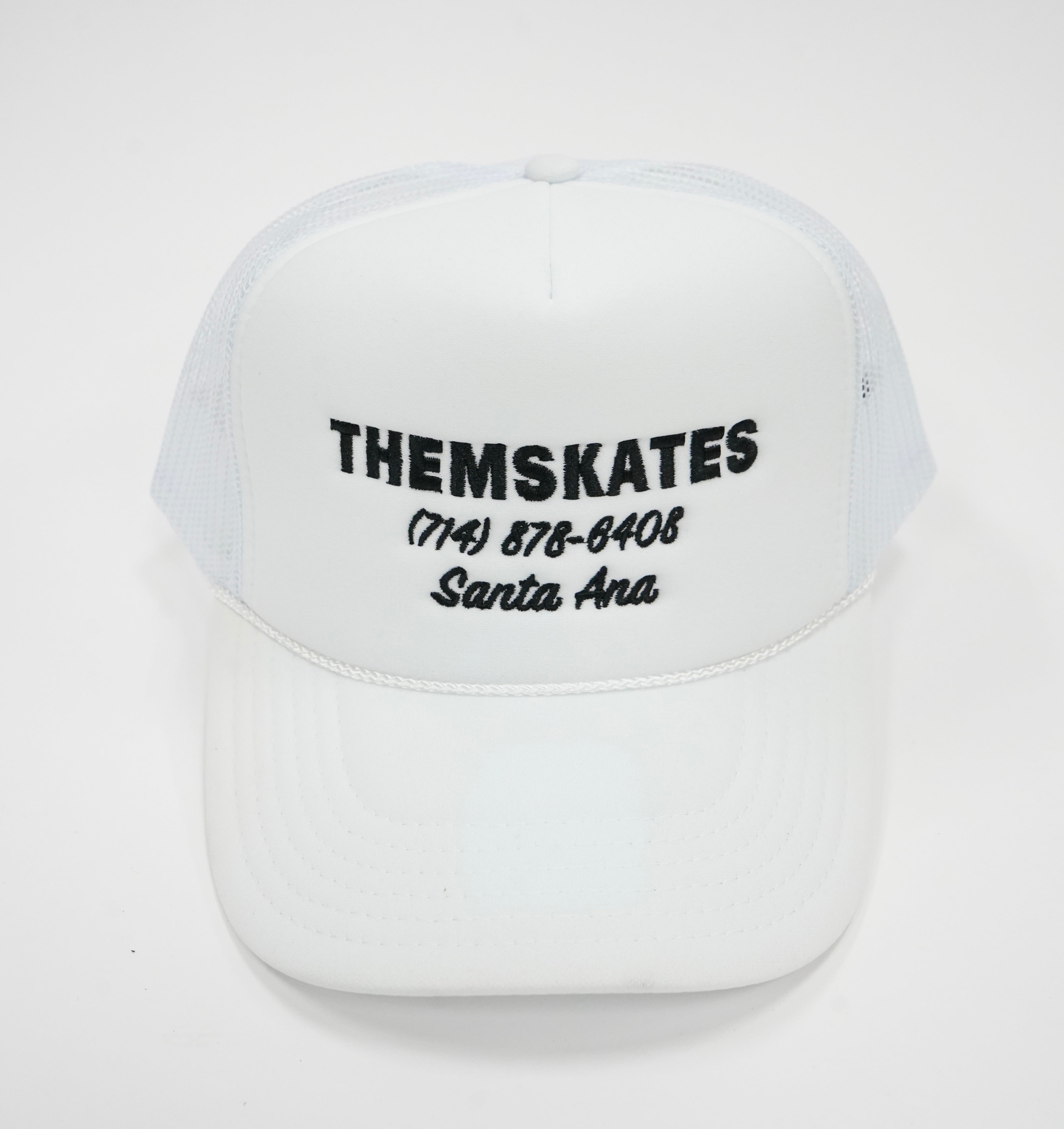 Them Skates Trucker - White