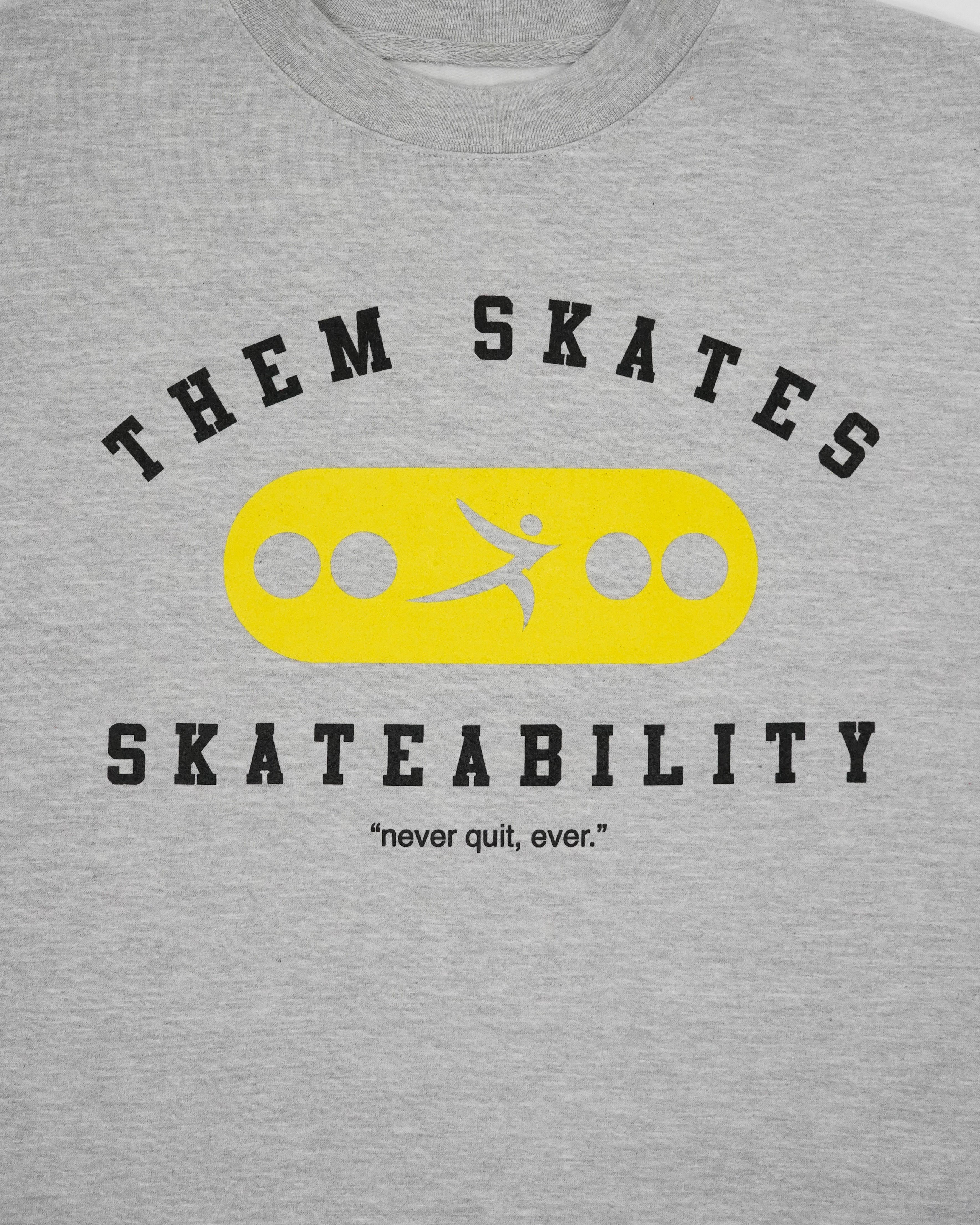 THEM SKATES x SKATE ABILITY COLLABORATION - CREW NECK