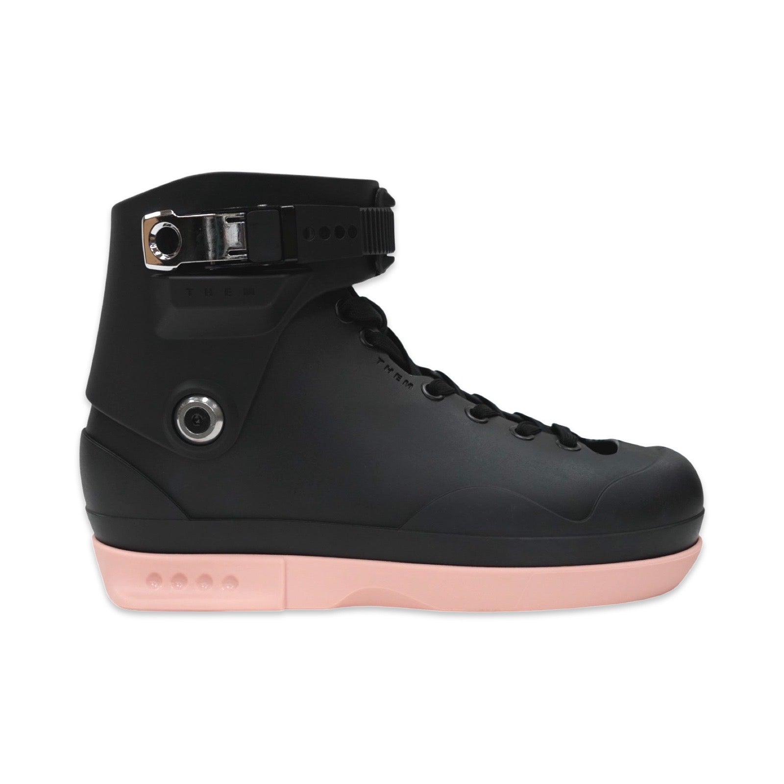 909 BLACK BOOT ONLY - PINK SOULS - NO LINER