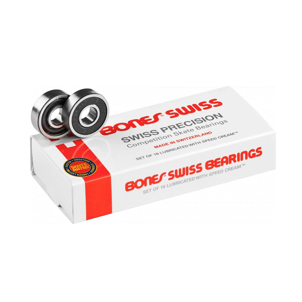 BONES SWISS SKATE BEARINGS - 16 PACK – Themgoods