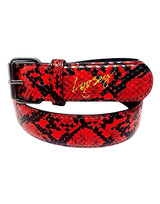 Loosey Belt - SLITHER RED