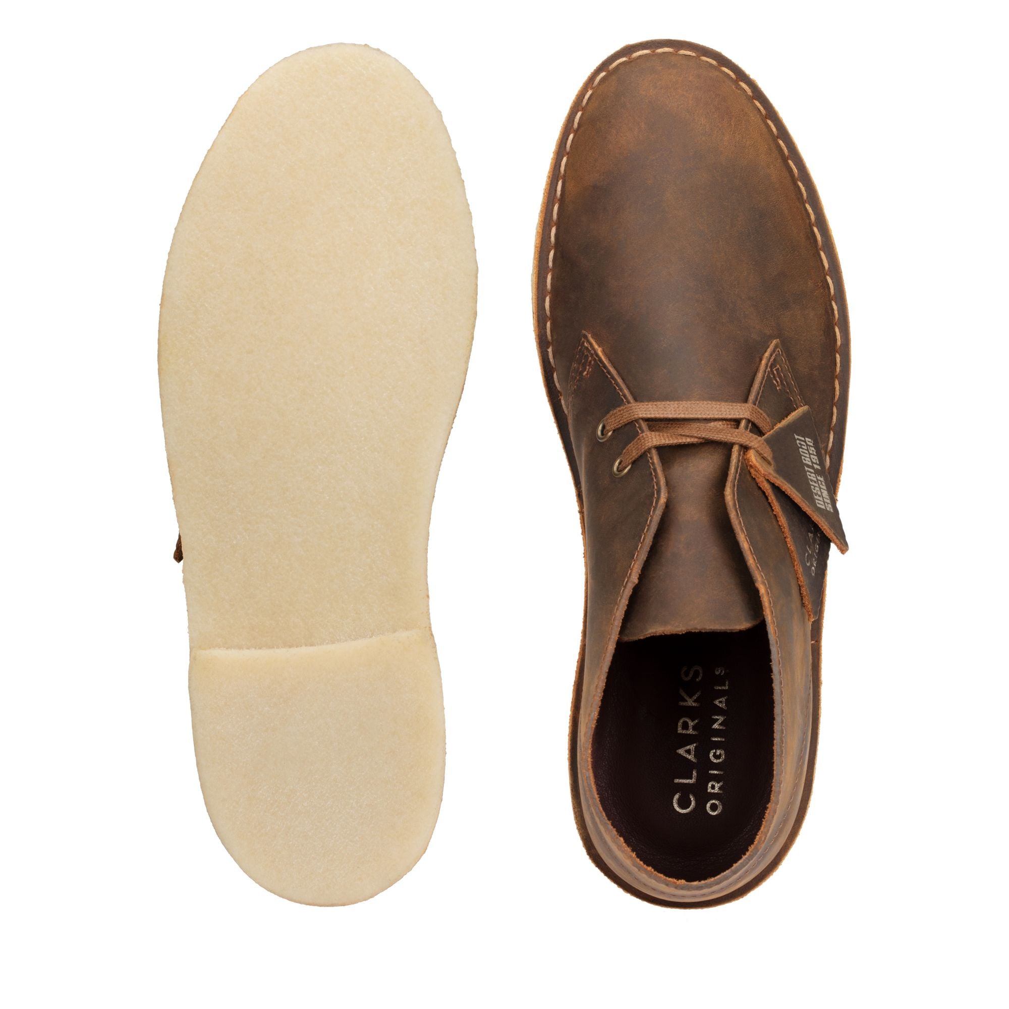 DESERT BOOT BEESWAX LEATHER 8 US MEN