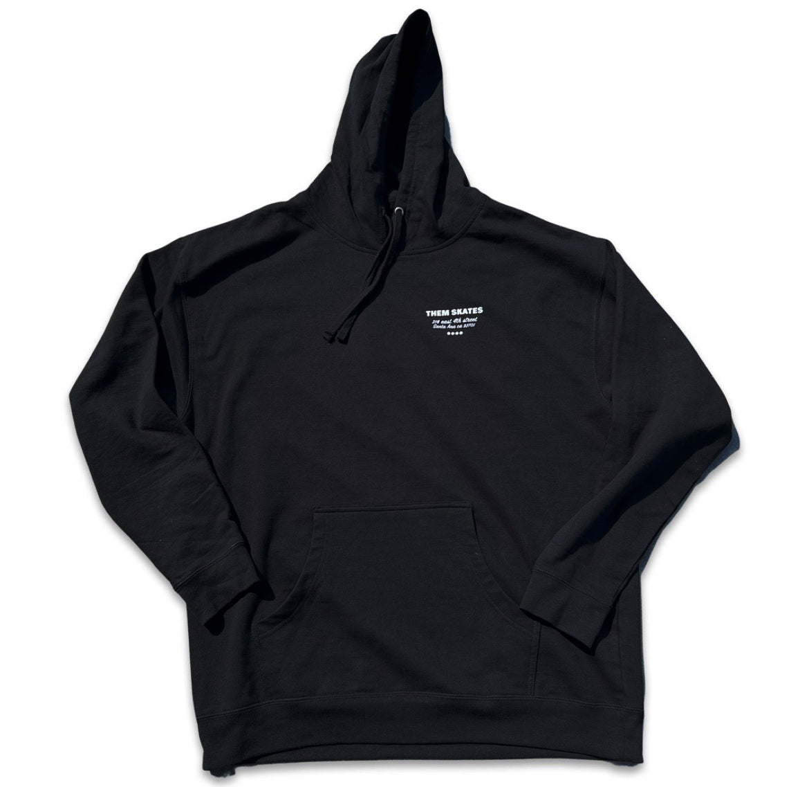 216 EAST 4TH ST. HOODY - BLACK