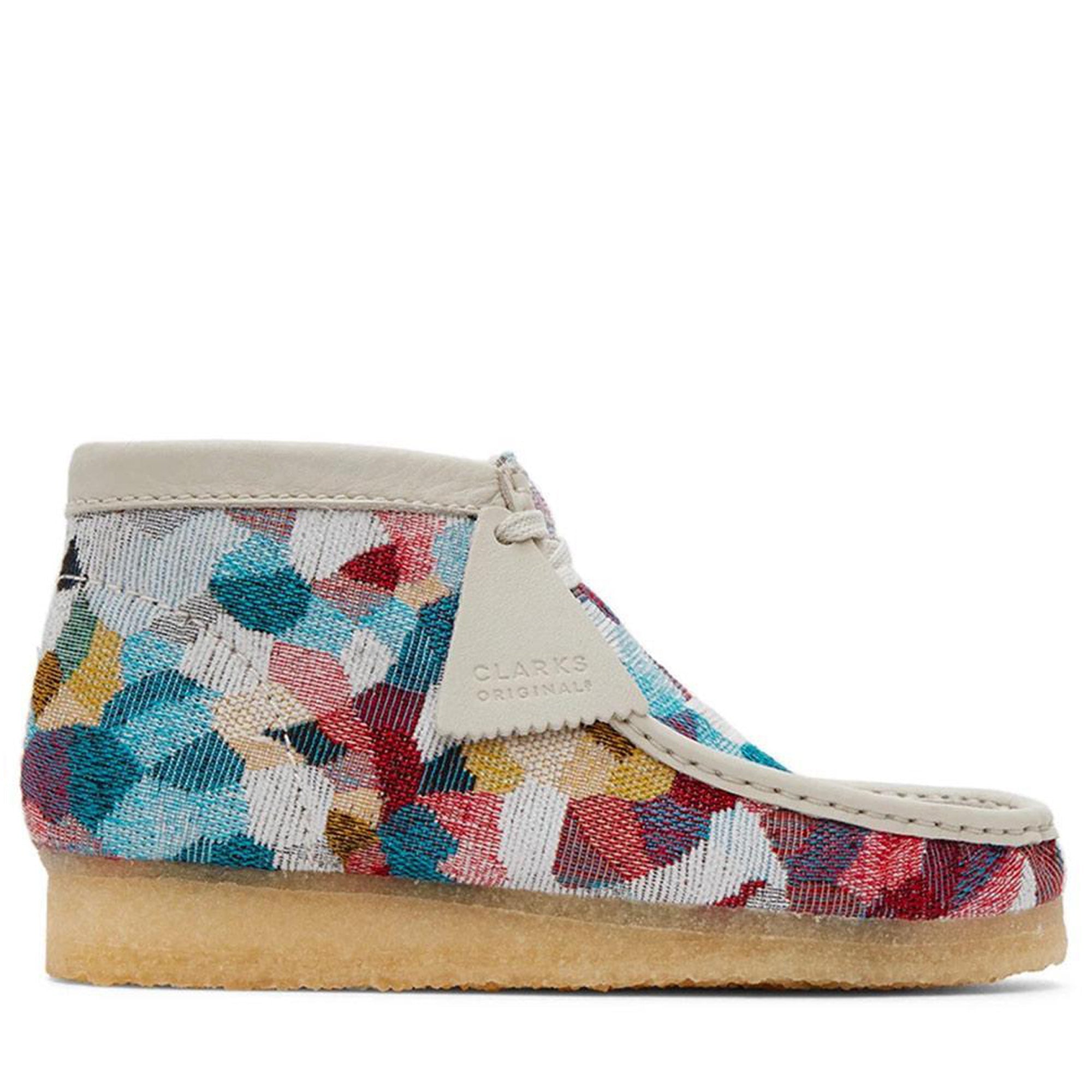 Colorful hot sale clarks wallabees