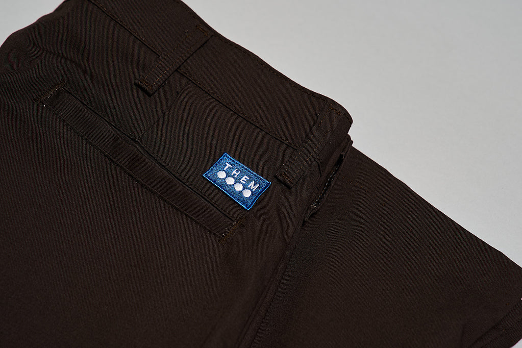 WORKER PANTS - BROWN